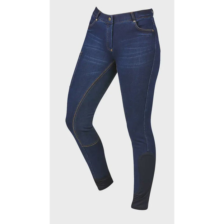 Shona Full Suede Seat Denim Breeches