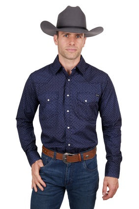 Pure Western Mens Jett LS Shirt