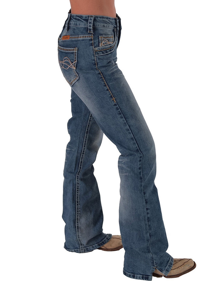 Cowgirl Tuff DFMI Faded Jeans