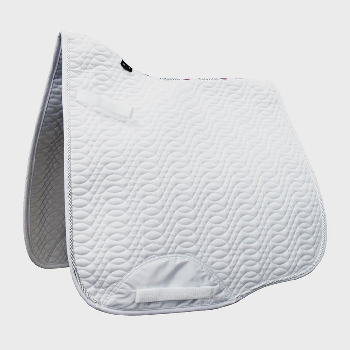 Kieffer Saddle Pad Dressage White/White Cord