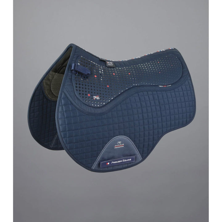 Premier Equine Close Contact Tech Grip Pro Anti-Slip Saddle Pad - GP/Jump Square