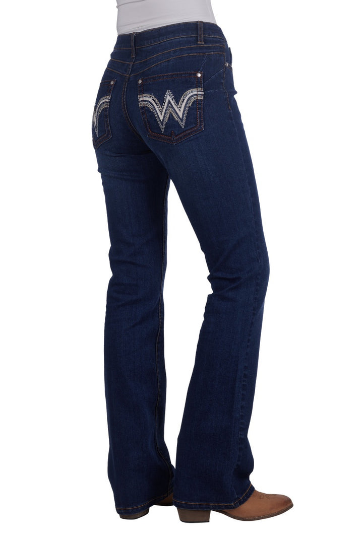 Wrangler Womens Tilly Q-Baby Booty Jeans