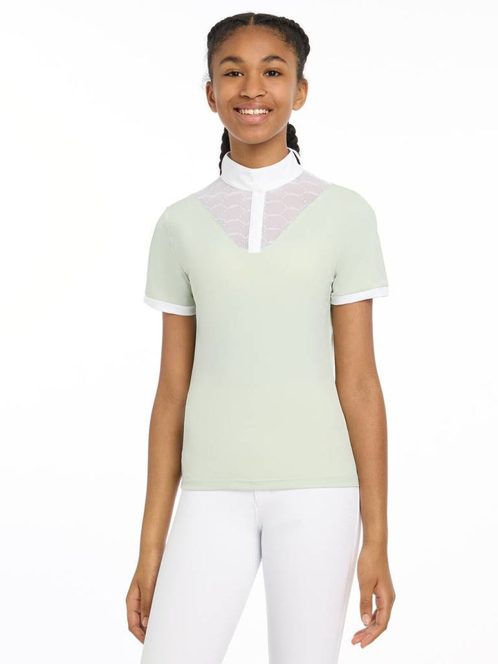 LeMieux Young Rider Eva Short Sleeve Show Shirt