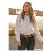 Pure Western Women’s Clara Print Western Long Sleeve Shirt