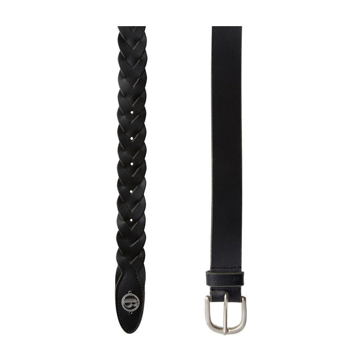 B Vertigo Braided Leather Belt