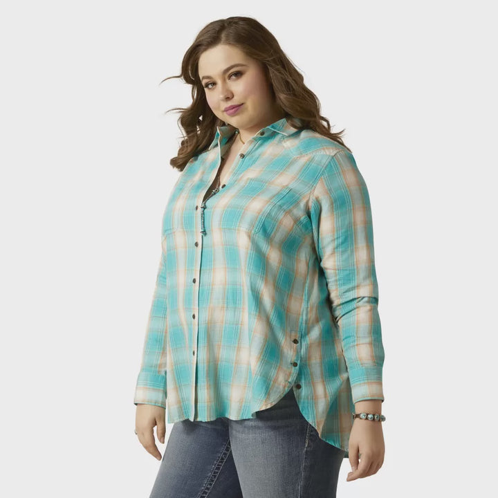 Ariat Women's Real Billie Rae L/S Button Down Shirt (XL Only)