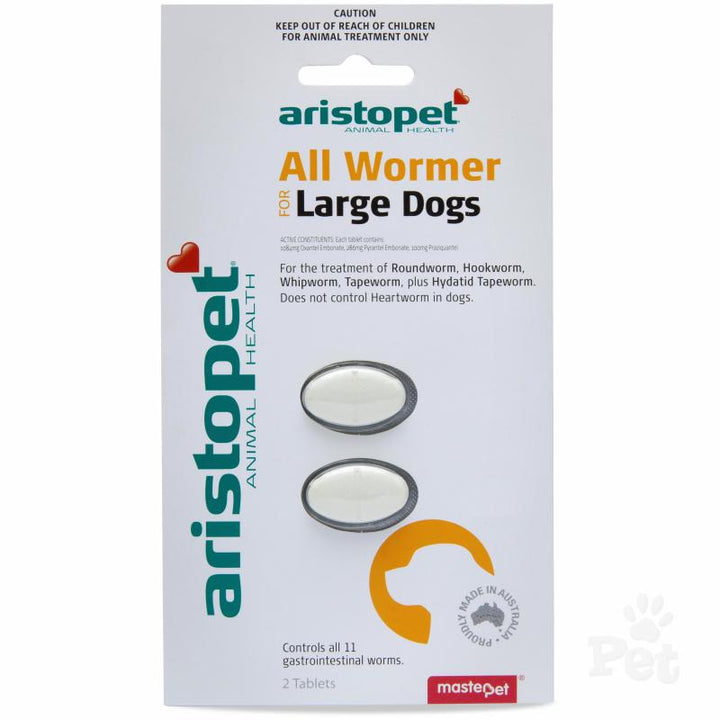 All Wormer Large Dogs 2 Pack