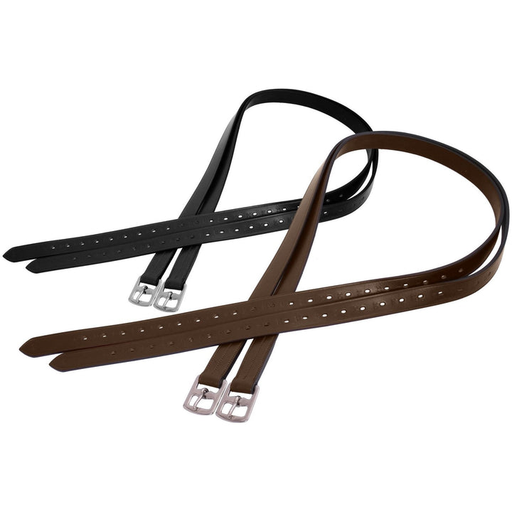 Platinum 25mm Pre Stretched Stirrup Leathers