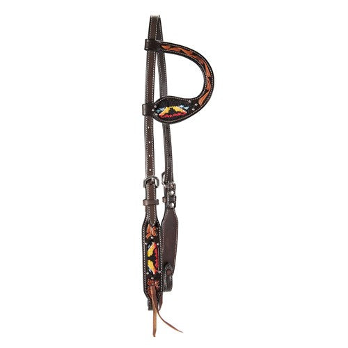 Fort Worth One Ear Headstall Sunset Steer