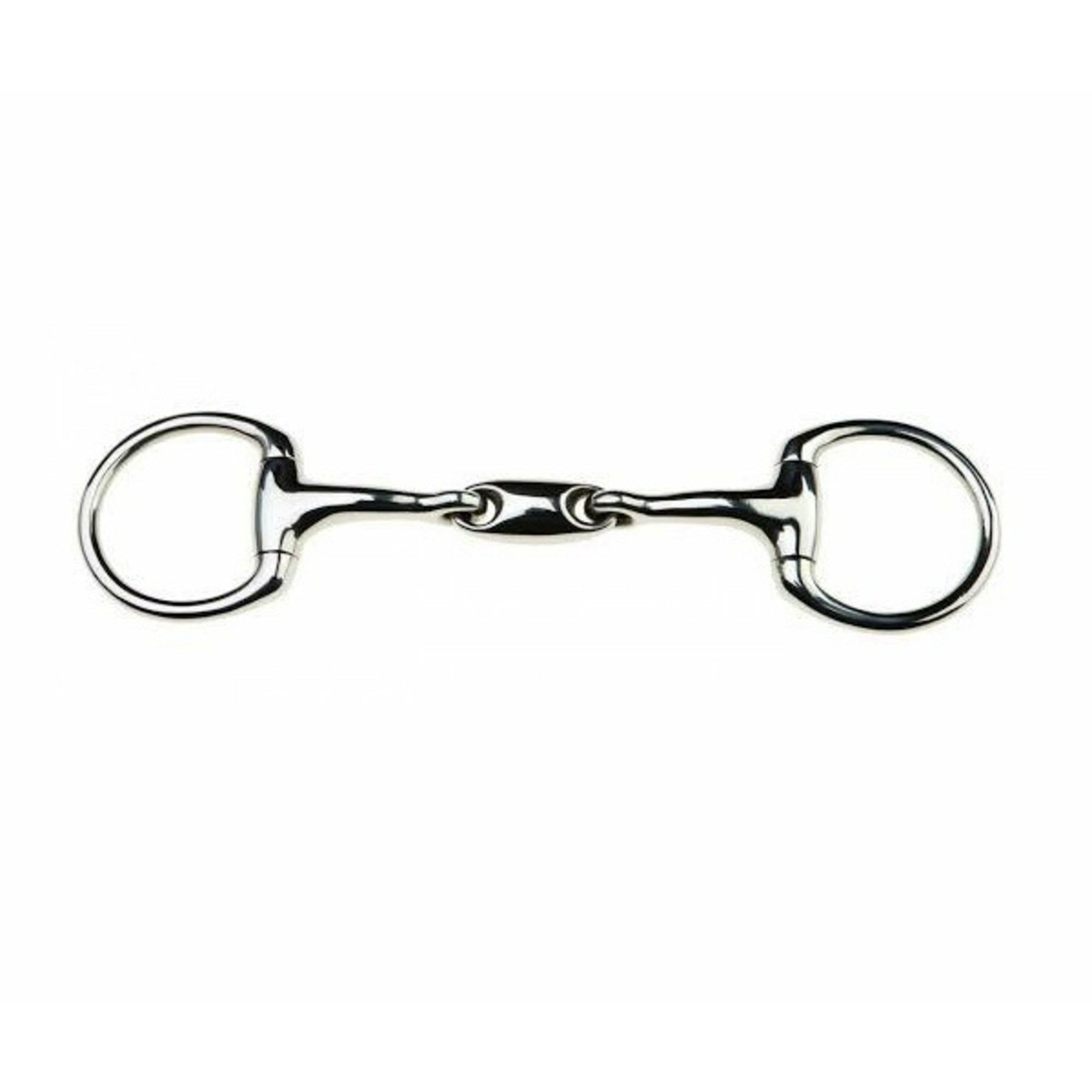 JP Korsteel Stainless Steel Oval Link Eggbutt Bradoon Snaffle – Taupo ...