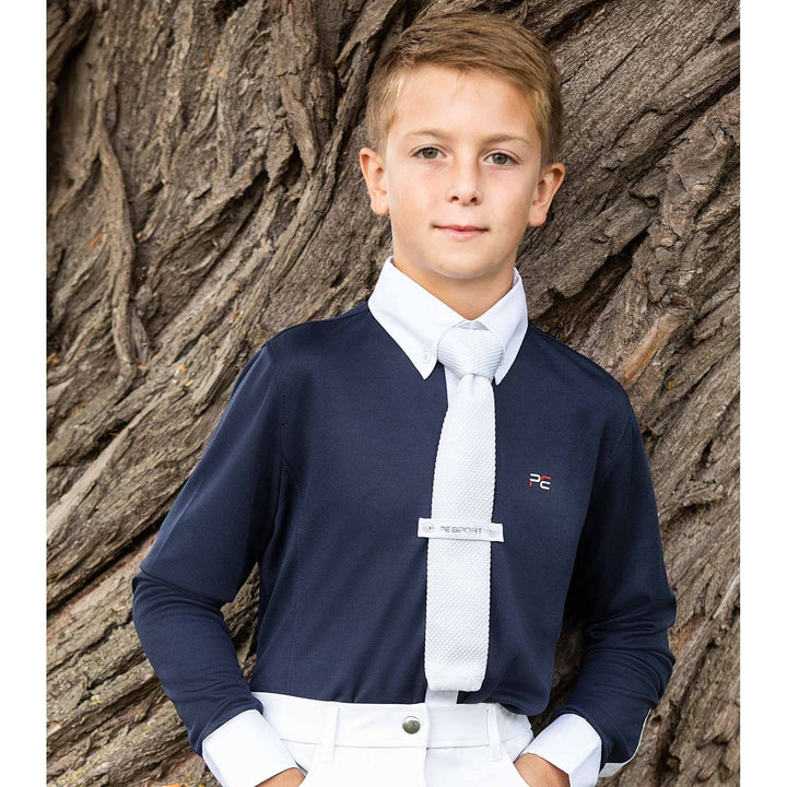 Premier Equine Boys Giulio Long Sleeve Show Shirt