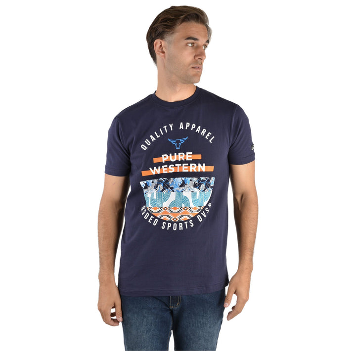 Pure Western Mens Knight Tee