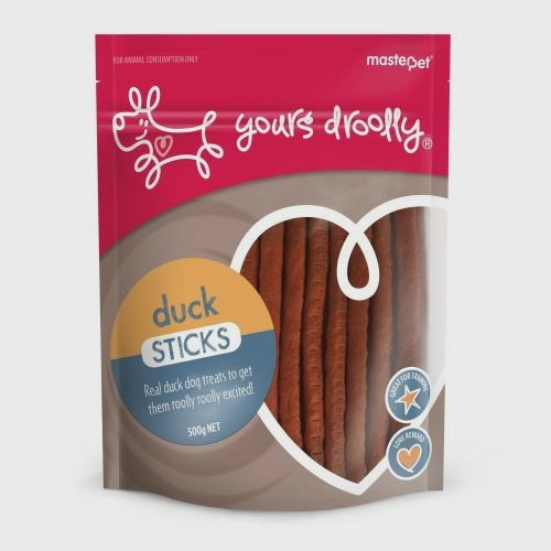 Yours Droolly Duck Sticks 500g