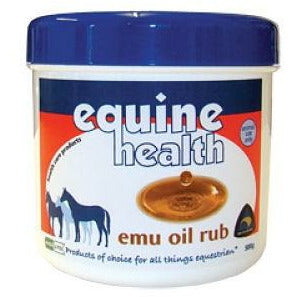 Equine Health Emu Oil Rub with Tumeric